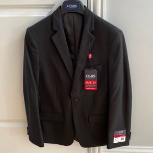 Boys Chaps suit jacket black size 14